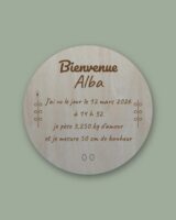 Cartes étapes en bois — Éclose Atelier